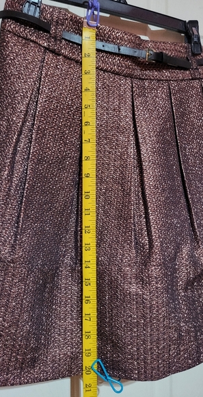 NWT - Worthington Pink Combo - Bronze Skirt-Size 12 - Picture 13 of 14